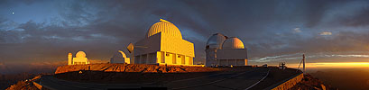 Sunset on Cerro Tololo Interamerican Observatory
