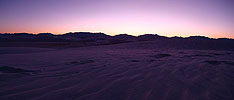 Sunset at White Sands